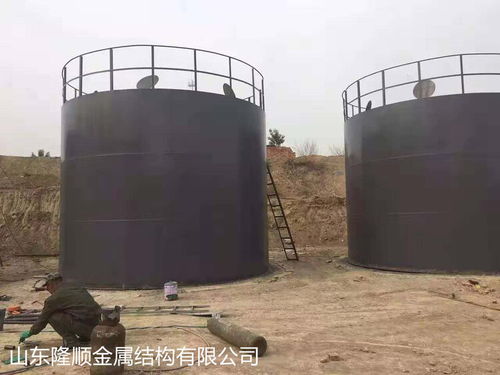 河北廊坊隆順污水處理罐 安全可靠助力砂石廠污水再生利用